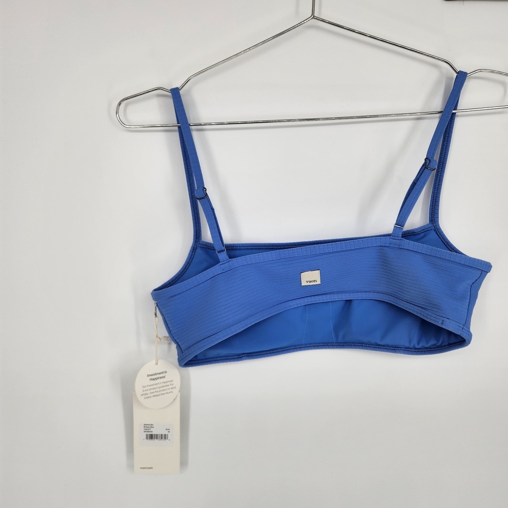 Vuori Medium Riviera Blue Skyline Bra NWT - Picture 2 of 6